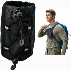 Ultralight Backpack Strap Water Bottle Holder – Front Access, Fits 16–24oz Bottles in Saudi Arabia