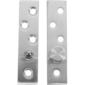 ULTECHNOVO 2pcs 360 Degree Stainless Steel Concealed Pivot Hinges for Shed Doors and Cabinets, Small Eccentric Center Shaft Hidden Door Hinges, Heavy Duty Industrial Hardware in Kuwait