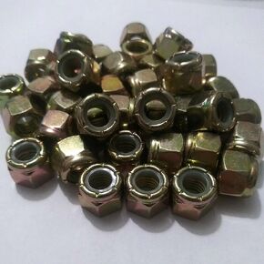 7/16-14 Grade 8 Nylon Locknut USS Coarse Thread (50) in Kuwait