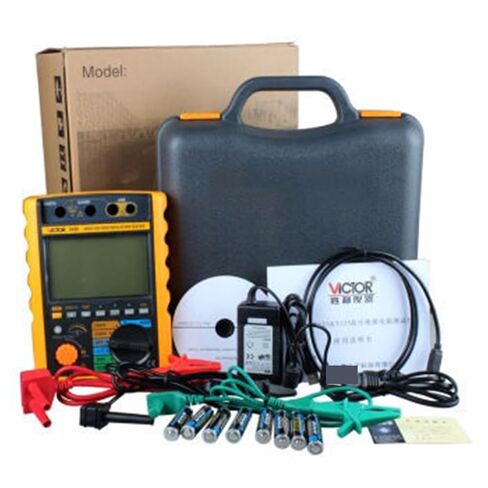 مقياس الاهتزاز، جهاز اختبار مقاومة الأرض، مقياس الضغط الرقمي للعزل VC3125 in Kuwait