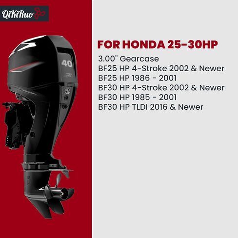 10.1x15 Propeller for Honda Outboard Motor BF25/BF30HP Aluminum Propeller,4-Blades Props 10 Tooth,RH in Kuwait