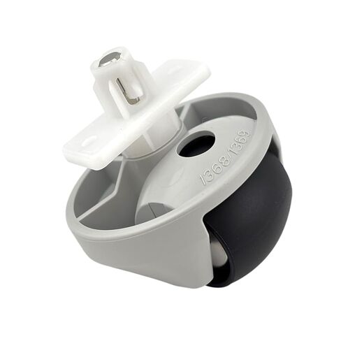 Front Roller Caster Wheel Replacement for Roborock Q5, Q7, Q8, S8, Q Revo and E Series Robotic Vacuum Cleaner - White in Kuwait