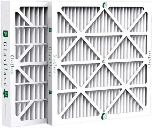 جلاس فلوس ZL 16x20x2 MERV 10 مرشحات للتكييف والفرن. 12 عبوة. الحجم الفعلي: 15-1/2 × 19-1/2 × 1-3/4 in Kuwait