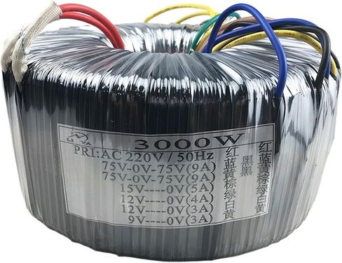 3000W Power Amplifier Audio 220V to Double 75V Double 75V Single 15V Single 12V Single 12V Single 9V in Kuwait