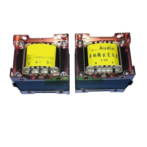 محول إخراج مكبر الصوت 5.5K 22 هرتز-75 كيلو هرتز -3DB EI66 * 40 مم محول إخراج أحادي الطرف، مناسب لـ 6P14 6V6 6P1 in Kuwait