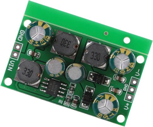 DC DC Boost Converter, Positive Negative Voltage Regulator 15V 18V 24V with Thermal Shutdown for ADC DAC Audio Equipment (Output Voltage ±5VDC) in Kuwait