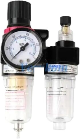 1 قطعة AFC2000 ضاغط الهواء فاصل مياه زيتية 1/4 "BSPT منظم فلتر الغاز AFC-2000 مقياس (ملحقات-مقياس) in Kuwait