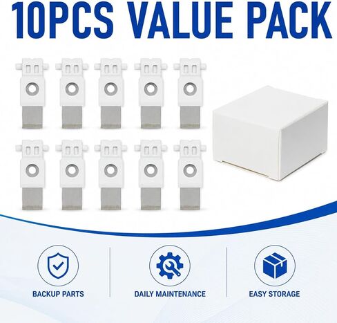 10 قطع شفرات قطع خيوط بديلة مصنوعة لطابعات Bambu Lab A1، A1 Mini، P1، P1P، P1S، X1، X1C، X1E ثلاثية الأبعاد، شفرات القطع لصيانة سحب AMS in Kuwait