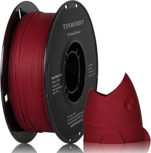 TINMORRY Matte PLA Filament 1.75mm، خيوط طابعة ثلاثية الأبعاد غير لامعة، متوافقة مع طابعات Bambu Lab FDM ثلاثية الأبعاد، بكرة 1 كجم (2.2 رطل)، أصفر قرع غير لامع in Kuwait