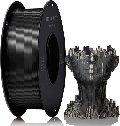 TINMORRY Matte PLA Filament 1.75mm، خيوط طابعة ثلاثية الأبعاد غير لامعة، متوافقة مع طابعات Bambu Lab FDM ثلاثية الأبعاد، بكرة 1 كجم (2.2 رطل)، أصفر قرع غير لامع in Kuwait