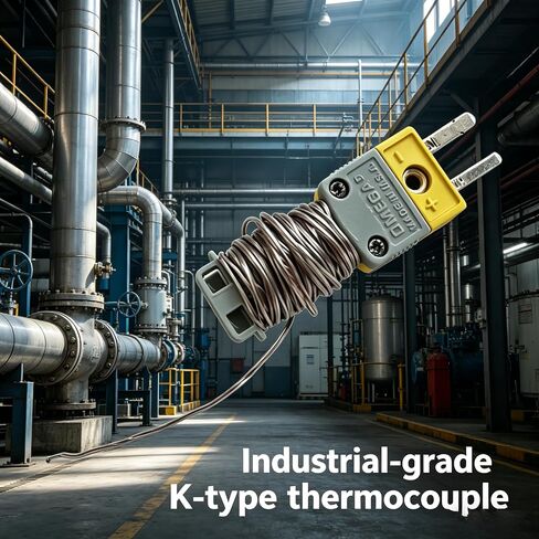 لـ Fieldpiece ATB1 K-Type مسبار HVAC الحراري | Fieldpiece ATB1 K-Type الحرارية - من 50 إلى 257 درجة فهرنهايت مع قابس صغير من النيكل والكروم وسلك ألومنيوم للتخزين in Kuwait