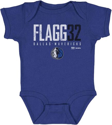500 LEVEL Cooper Flagg Dallas Mavericks Elite One-Piece Infant Bodysuit in Kuwait