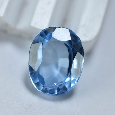 Ocean Blue Aquamarine Authentic 9.15 Ct Natural Certified Perfect Gemstone in Kuwait