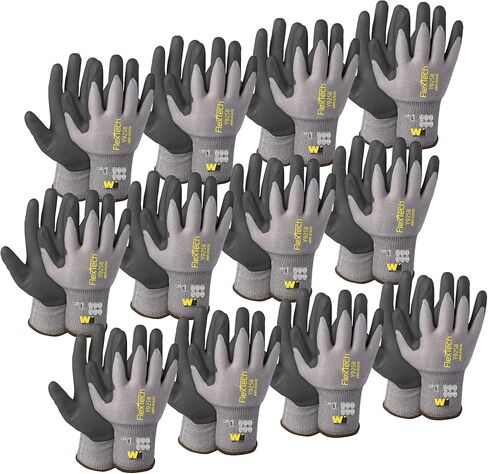 Wells Lamont Y9258 FlexTech Cut Resistant Gloves - Cut A4, Anti-Static, 18G Liner, Nitrile Palm, X-Large in Kuwait