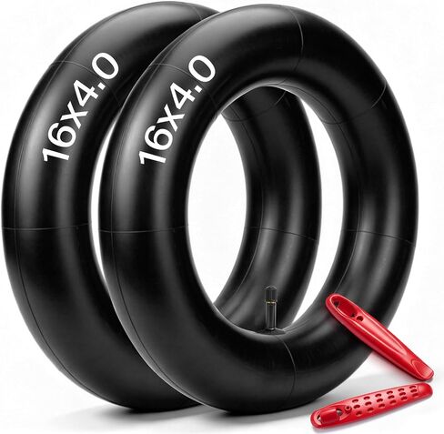 قطعتان من الأنبوب الداخلي البديل مقاس 16 × 4.0، أنبوب دراجات 16 × 4.0 مع ساق صمام منحني متوافق مع الدراجات الإلكترونية مقاس 16 بوصة والدراجات البخارية الكهربائية والدراجات المروحية للأطفال والدراجات القابلة للطي in Kuwait
