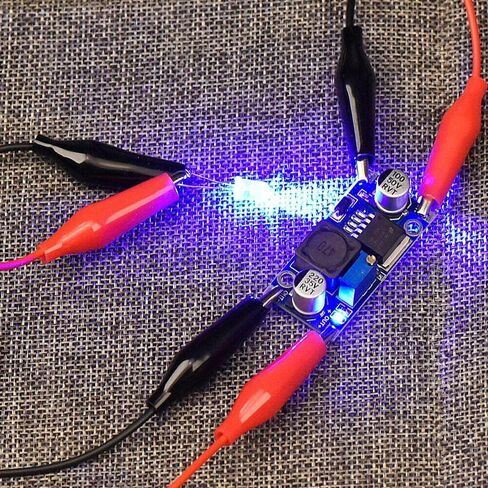 5 Pairs Dual Red & Black Test Leads with Alligator Clips Jumper Cable 16GA Wire in Kuwait