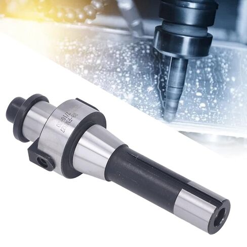 R8 Shank Shell Mill Arbor Adapter Holder, Molybdenum Steel Construction, Strong Hardness, Precision Milling Accessory for Heavy Cutting, High Wear, Double Side Clip Key in Kuwait