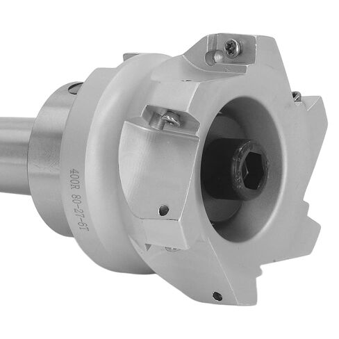 Milling Cutter Holder Set, MT3 FMB27 Face Mill with BAP 400R 80 27 6T Cutter, 1604APMT Inserts, High Density 40CR Material, Sturdy Coating, Fastening Design for Precise Milling in Kuwait