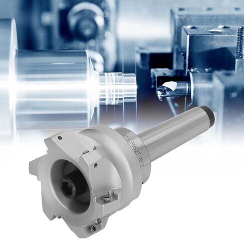 Milling Cutter Holder Set, MT3 FMB27 Face Mill with BAP 400R 80 27 6T Cutter, 1604APMT Inserts, High Density 40CR Material, Sturdy Coating, Fastening Design for Precise Milling in Kuwait