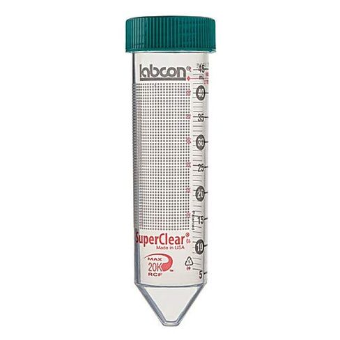 Labcon 3172-870-000-9، أنبوب الطرد المركزي فائق الوضوح، سعة 50 مل، عبوة من 500 قطعة in Kuwait