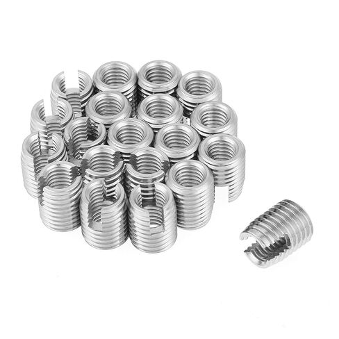 20Pcs Self Tapping Thread Insert, M8 x 15mm Stainless Steel SUS303 Insert Screw Repair Tool in Kuwait