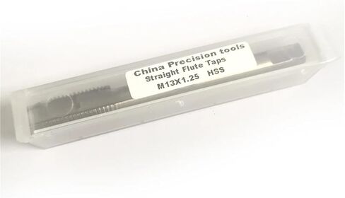 اليد اليمنى HSS متري موضوع الحنفية غرامة المسمار الصنابير المستقيمة M13 آلة M13X2 M13X1.75 m13x1.5 m13x1.25 m13x1 m13x0.75 m13x0.5(M1.8) in Kuwait