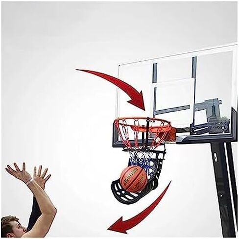 Basketball Returner Attachment for Effortless Shooting Practice for Outdoor Training No Ball Pickup Needed for Adults & Coaches in Kuwait