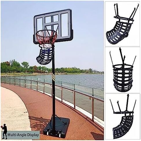 Basketball Returner Attachment for Effortless Shooting Practice for Outdoor Training No Ball Pickup Needed for Adults & Coaches in Kuwait
