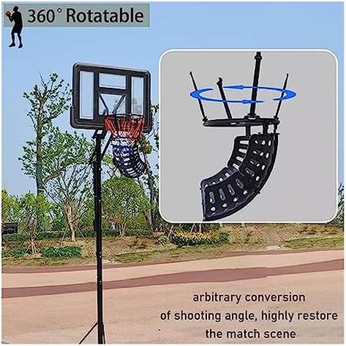 Basketball Returner Attachment for Effortless Shooting Practice for Outdoor Training No Ball Pickup Needed for Adults & Coaches in Kuwait