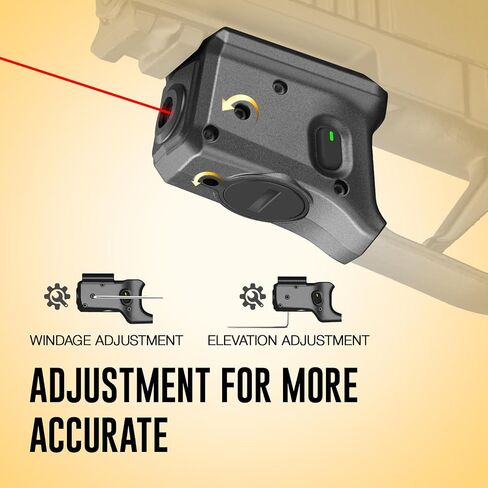 WARRIORLAND Red Laser Sight Fit P365X-Macro with Kydex Holster, First Red Beam Sight with Power Indicator P365 X Macro Laser with IWB Holster Right Hand, WLS- 109 w/ P365X Macro Holster in Kuwait