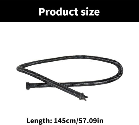 Paddle Board Inflation Tube Replacement, Flexible Air Hose for Kayak Surfing, 145cm High-Pressure, Push-fit in Kuwait
