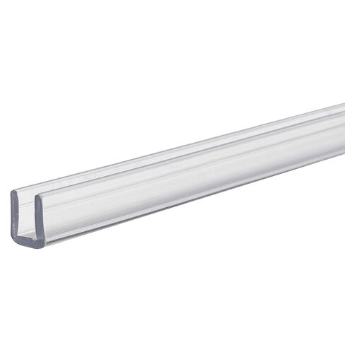 USA Sealing BULK-UC-PC-11 قناة U من البولي كربونات، ارتفاع خارجي 0.345 بوصة، عرض خارجي 0.365 بوصة، طويل in Kuwait