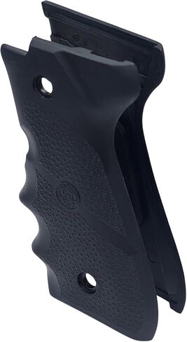 قبضة مطاطية مصبوبة من Hogue لسلسلة Beretta 92 / 96 مع أخاديد للأصابع، أسود - 92000 in Kuwait