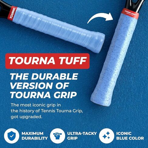 مقبض التنس Tourna Tuff XL - 30 عبوة في عبوات متعددة (تتوفر من 1 إلى 6 عبوات) in Kuwait