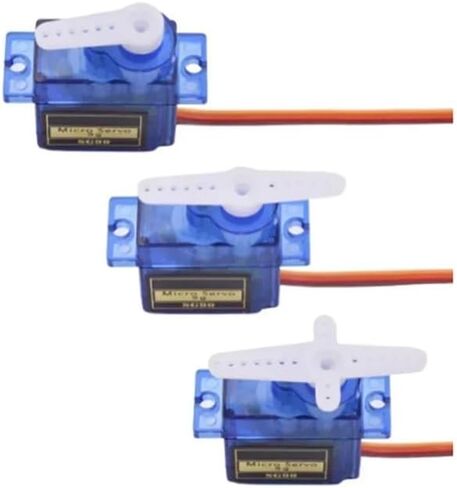 4Pcs 360 Degree SG90 Servo Electronic Starter 180/360 Degree Kit Without Metal Gear Industrial Motors in Kuwait