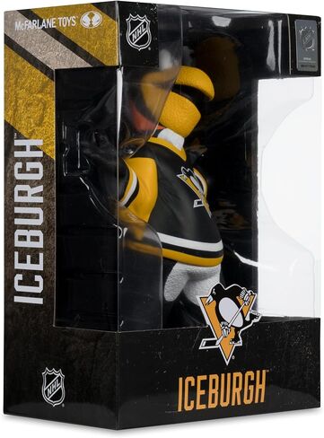 ألعاب ماكفارلين - آيسبورج (بيتسبرغ بينجوينز) NHL مقاس 8 بوصات من الفينيل، شخصية ماكفارلين سبورتس بيكس in Kuwait