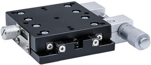 X Axis 100 * 100mm Trimming Station Manual Displacement Platform Linear Stage Sliding Table Cross Rail(LX100-R) in Kuwait