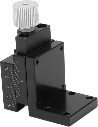 Precision Manual Z-Axis Linear Stage – Aluminum Alloy Dovetail Sliding Table, 25x25mm Platform for Lab & Optical Alignment in Kuwait