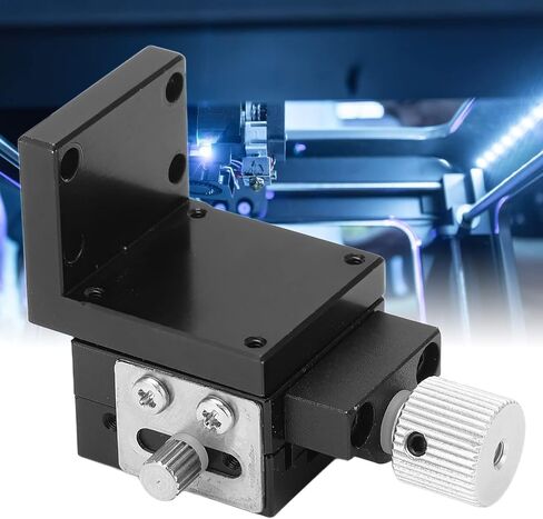 Precision Manual Z-Axis Linear Stage – Aluminum Alloy Dovetail Sliding Table, 25x25mm Platform for Lab & Optical Alignment in Kuwait