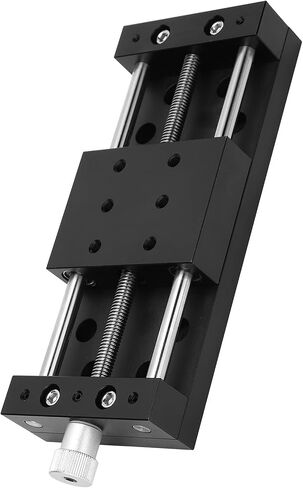 SP80A DB100 X Sliding Stage – Aluminum Alloy Manual Trimming Table with Precision Knob Control, Anodized Finish, Lightweight & Accurate in Kuwait