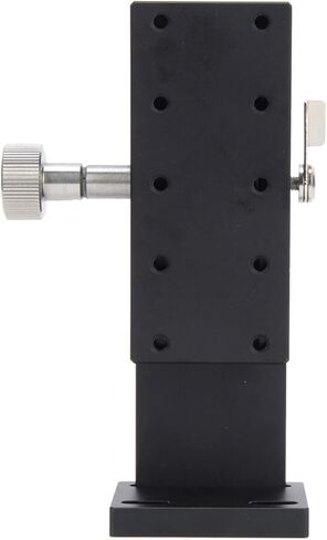 Manual Trimming Platform with Adjustable Gear Guide – 40x90mm Aluminum Alloy Table, Dovetail Groove for Precision Optical Instrument Use in Kuwait