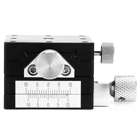 XYFES40 Manual Linear Stage with Fine-Tune Rotation – 40x40mm Aluminum Alloy Dovetail Sliding Platform for Precision Optical & Measurement Tools in Kuwait