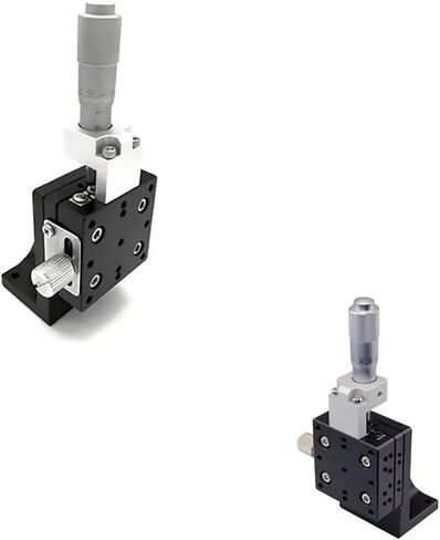 LV60 Z Axis 60 * 60mm Sliding Table Manual Displacement Vertical-lift Fine Tuning Platform Cross Roller Guide Linear Stage in Kuwait