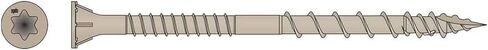 Simpson Strong-Tie DSVT3MB Deck-Drive DSV Wood Screw — 10 x 3 in. T-25, Flat Head, Quik Guard, Tan (1750-Qty) in Kuwait