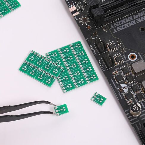 50pcs Double-Sided SMD SOT23-3 to DIP SIP3 Adapter PCB Board DIY Converter Plate PCB for Sot23 in Saudi Arabia
