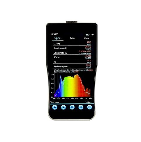 HP350C Portable Spectrometer LED Grow Lights Color Temperature Illuminometer for Visible Light in The 380-780nm High Sensitivity, Low Error in Saudi Arabia