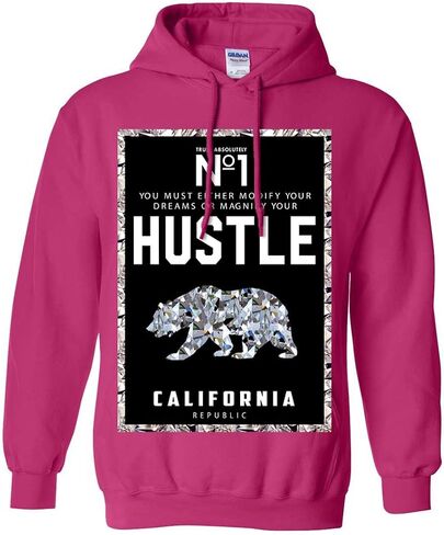Dolphin Shirt Co California Republic No. 1 Diamond Hustle Sweatshirt Hoodie in Saudi Arabia