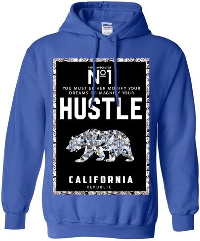قميص دولفين من شركة كاليفورنيا ريبابليك رقم 1 سويت شيرت بغطاء للرأس من Diamond Hustle in Kuwait