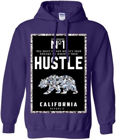 قميص دولفين من شركة كاليفورنيا ريبابليك رقم 1 سويت شيرت بغطاء للرأس من Diamond Hustle in Kuwait