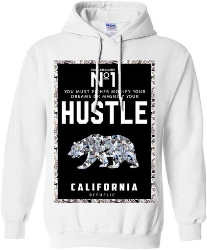 قميص دولفين من شركة كاليفورنيا ريبابليك رقم 1 سويت شيرت بغطاء للرأس من Diamond Hustle in Kuwait